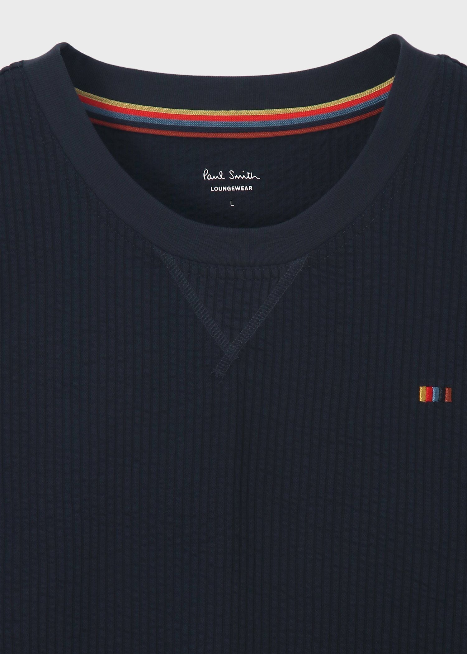 ニットサッカー Tシャツ(ネイビー) |ポール・スミス ニットサッカー Tシャツ(ネイビー) |ポール・スミス