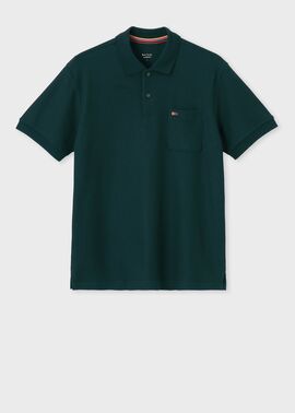 "TRAVELLER" ジャカードメッシュ ポロシャツ