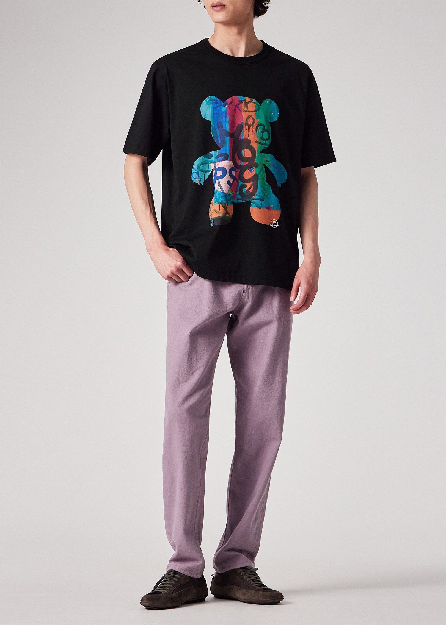 "Graffiti Bear" 半袖Tシャツ
