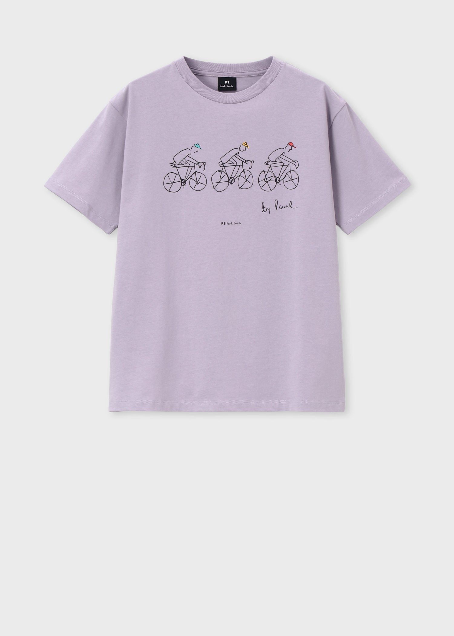 ウィメンズ Drawn by Paul "Cycling" Tシャツ