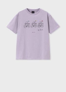 ウィメンズ Drawn by Paul "Cycling" Tシャツ