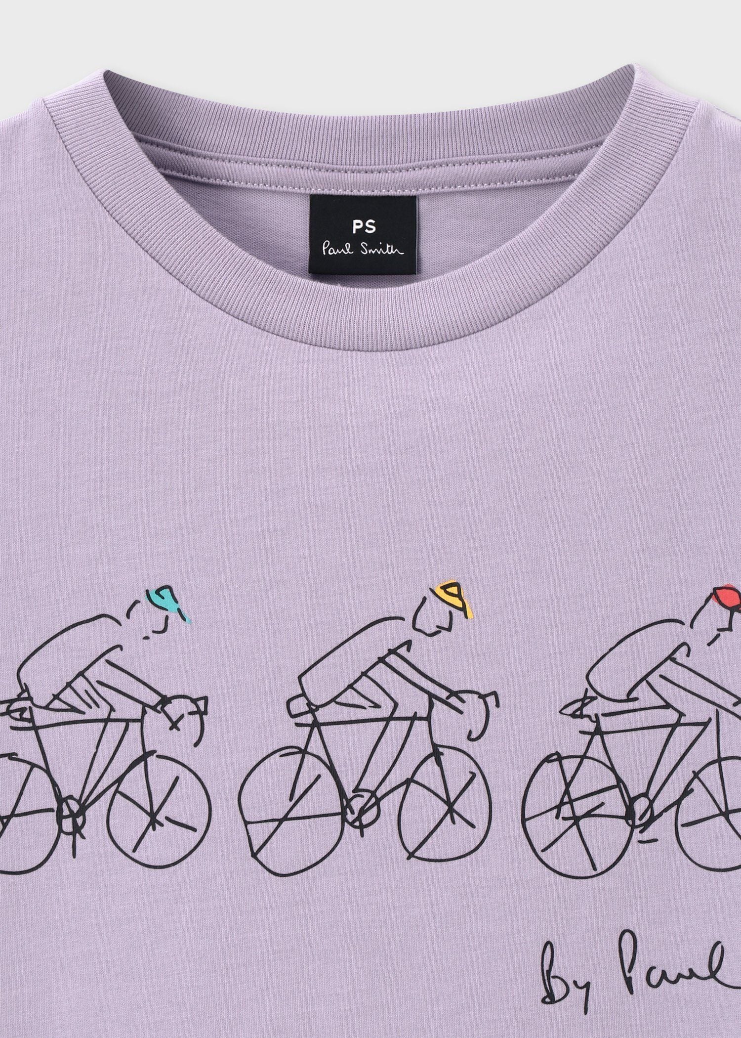 ウィメンズ Drawn by Paul "Cycling" Tシャツ