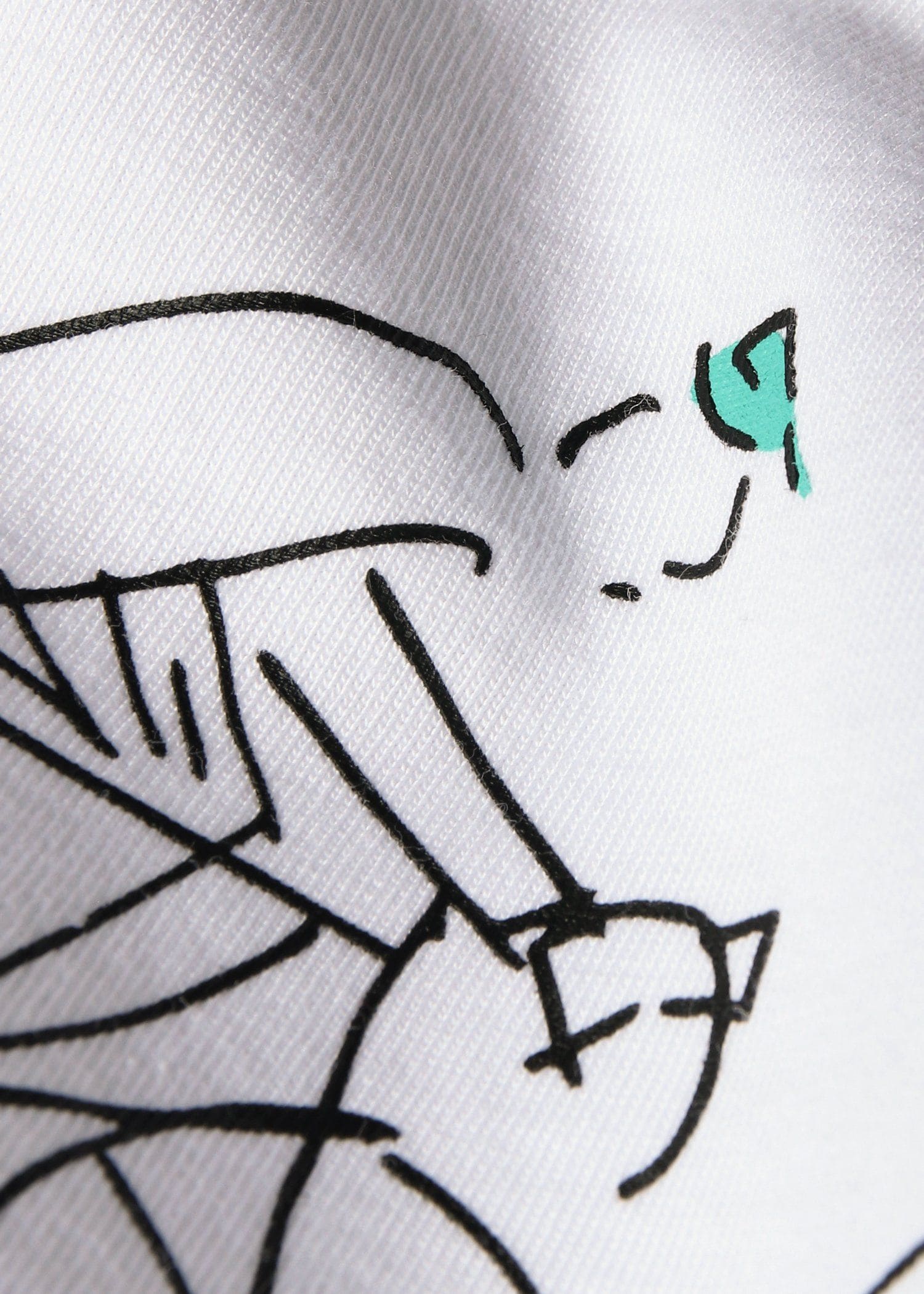 ウィメンズ Drawn by Paul "Cycling" Tシャツ