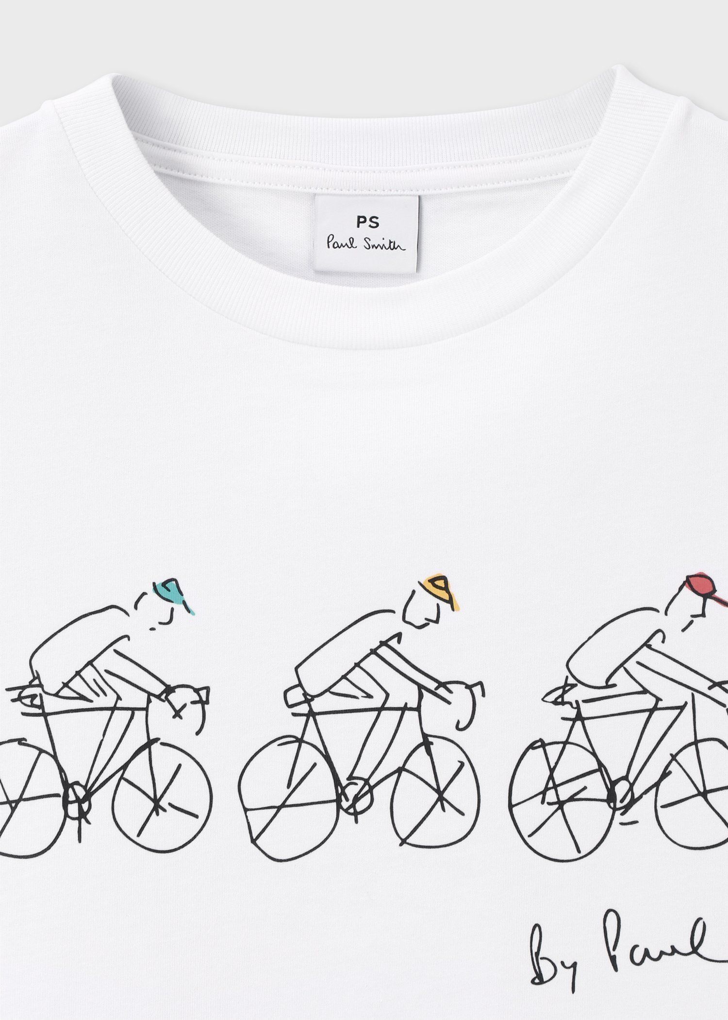 ウィメンズ Drawn by Paul "Cycling" Tシャツ