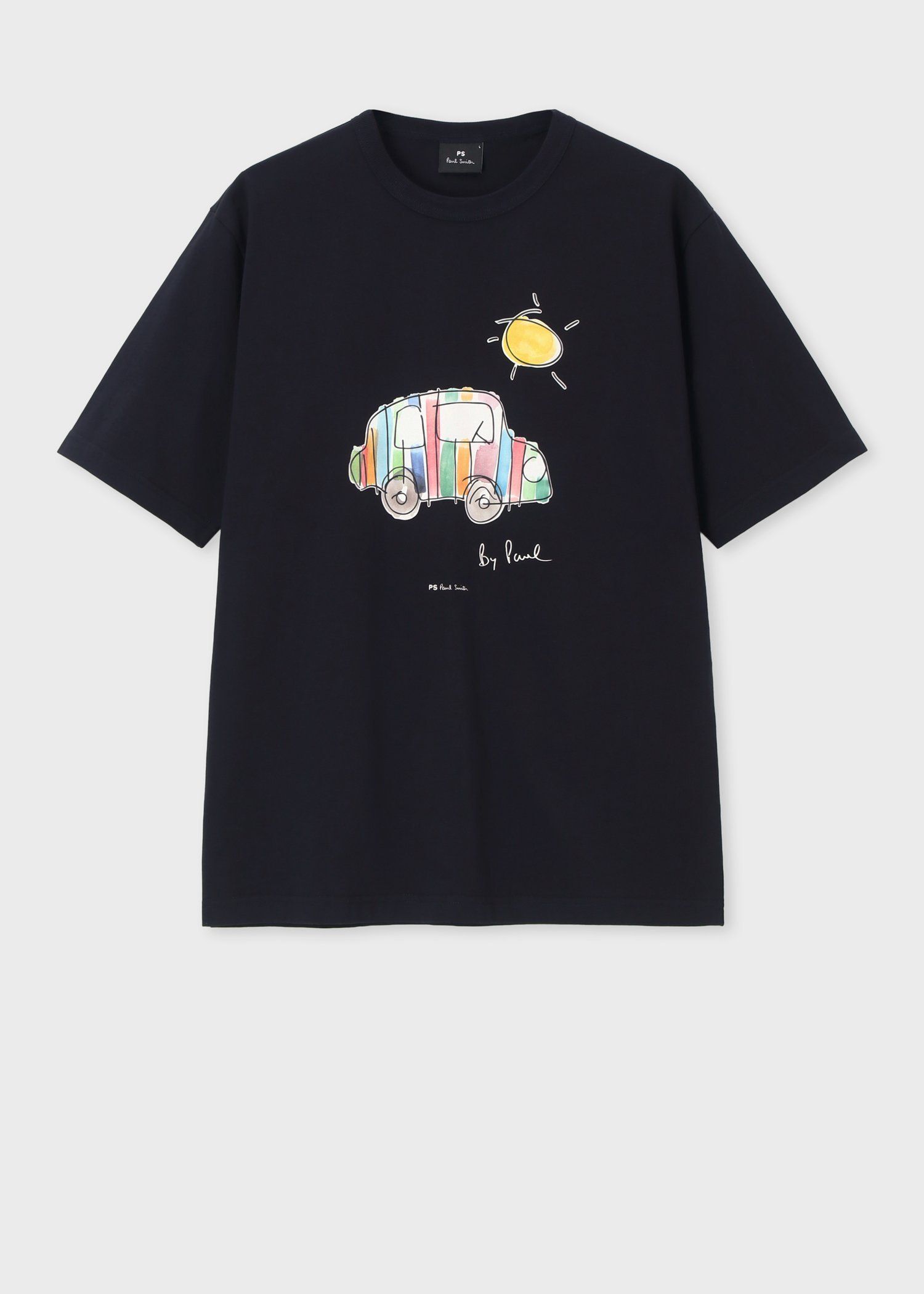 Drawn by Paul "Striped Car" Tシャツ