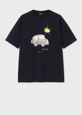 Drawn by Paul "Striped Car" Tシャツ