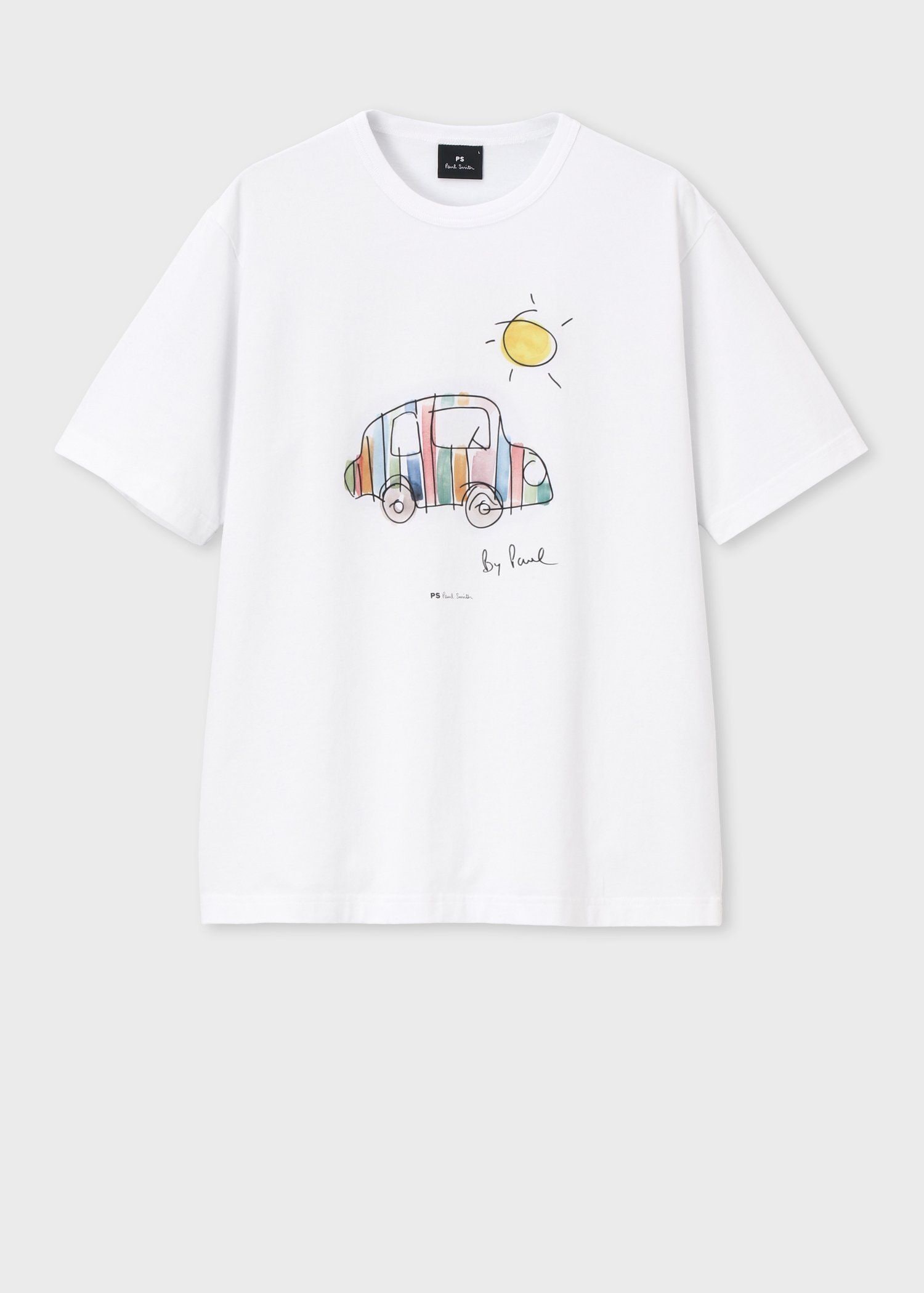 Drawn by Paul "Striped Car" Tシャツ