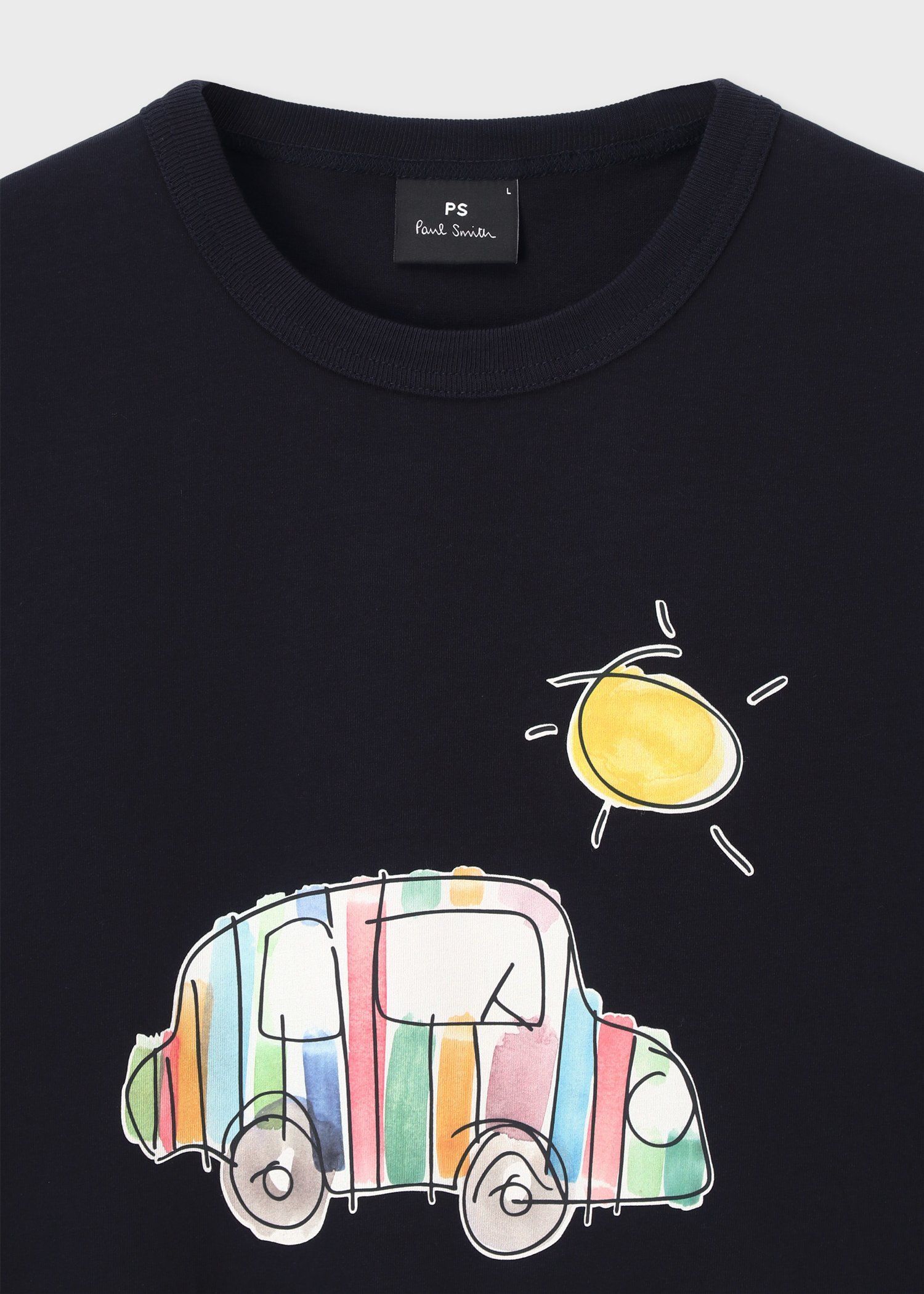 Drawn by Paul "Striped Car" Tシャツ