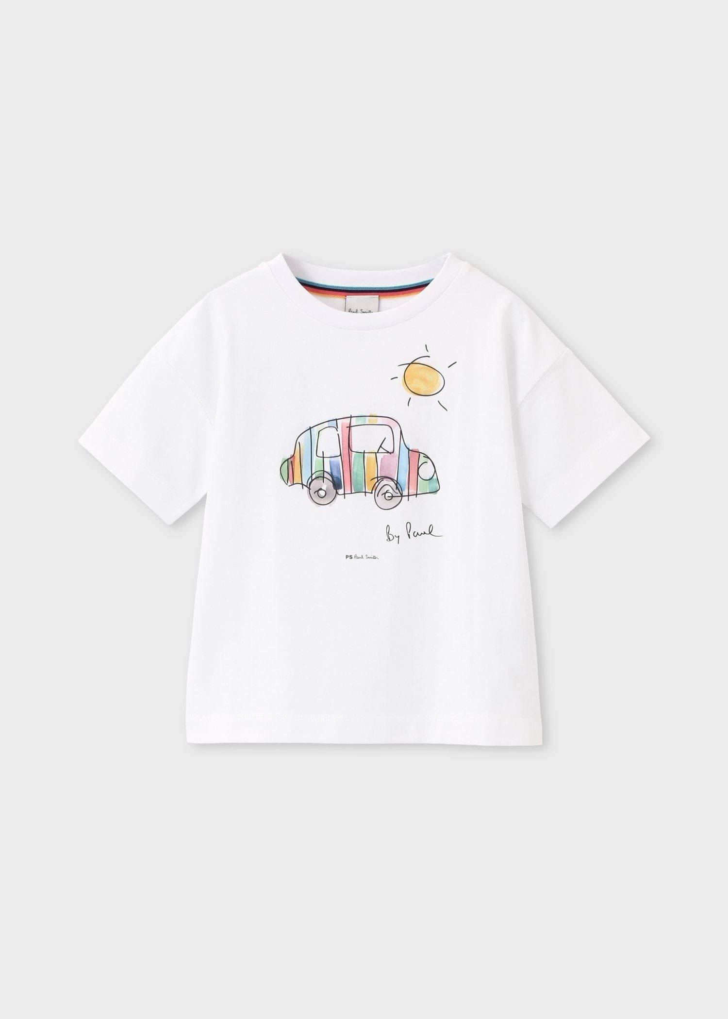 ジュニア Drawn by Paul "Striped Car" Tシャツ