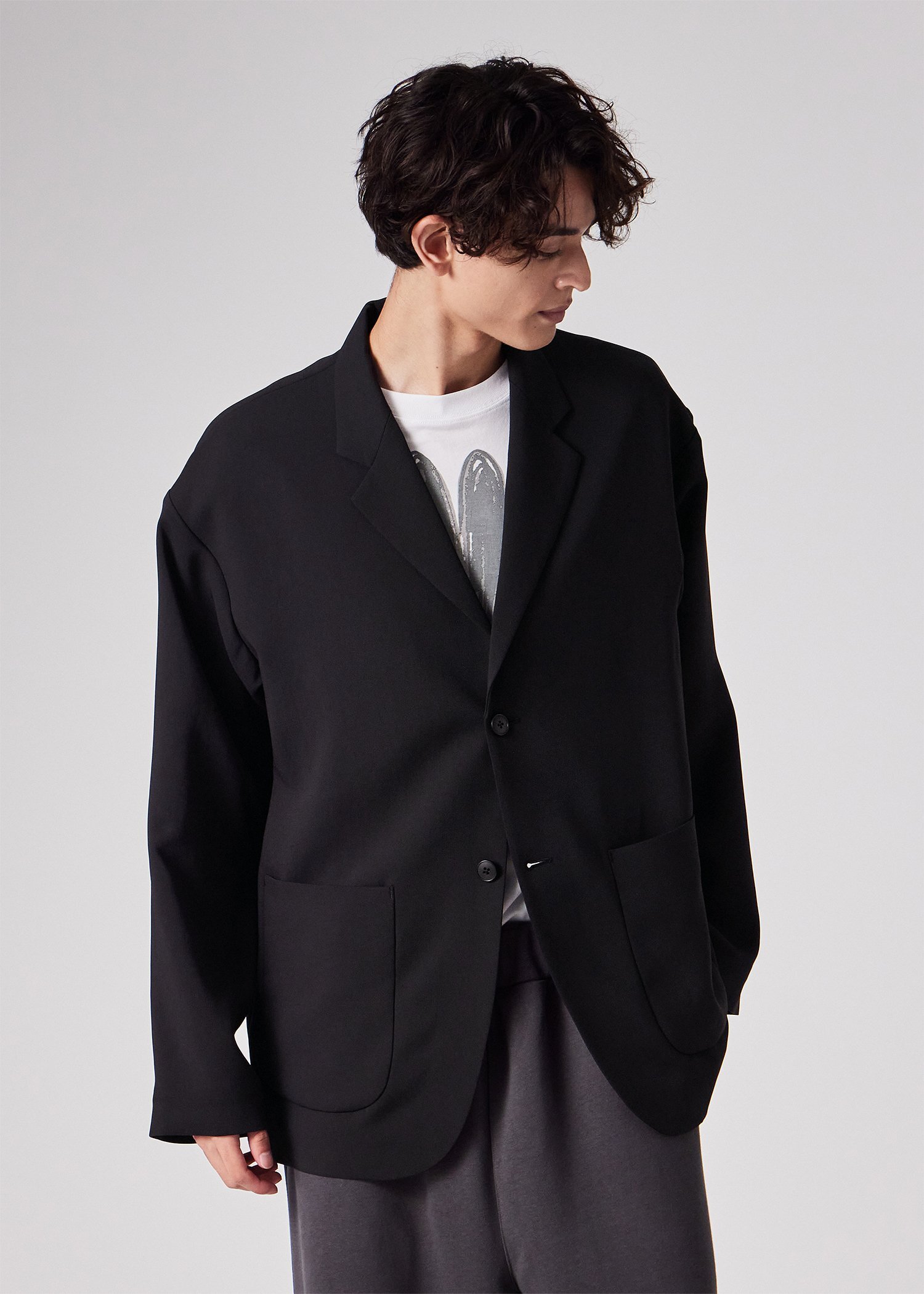 ライトドライテクスチャー 2B ジャケット