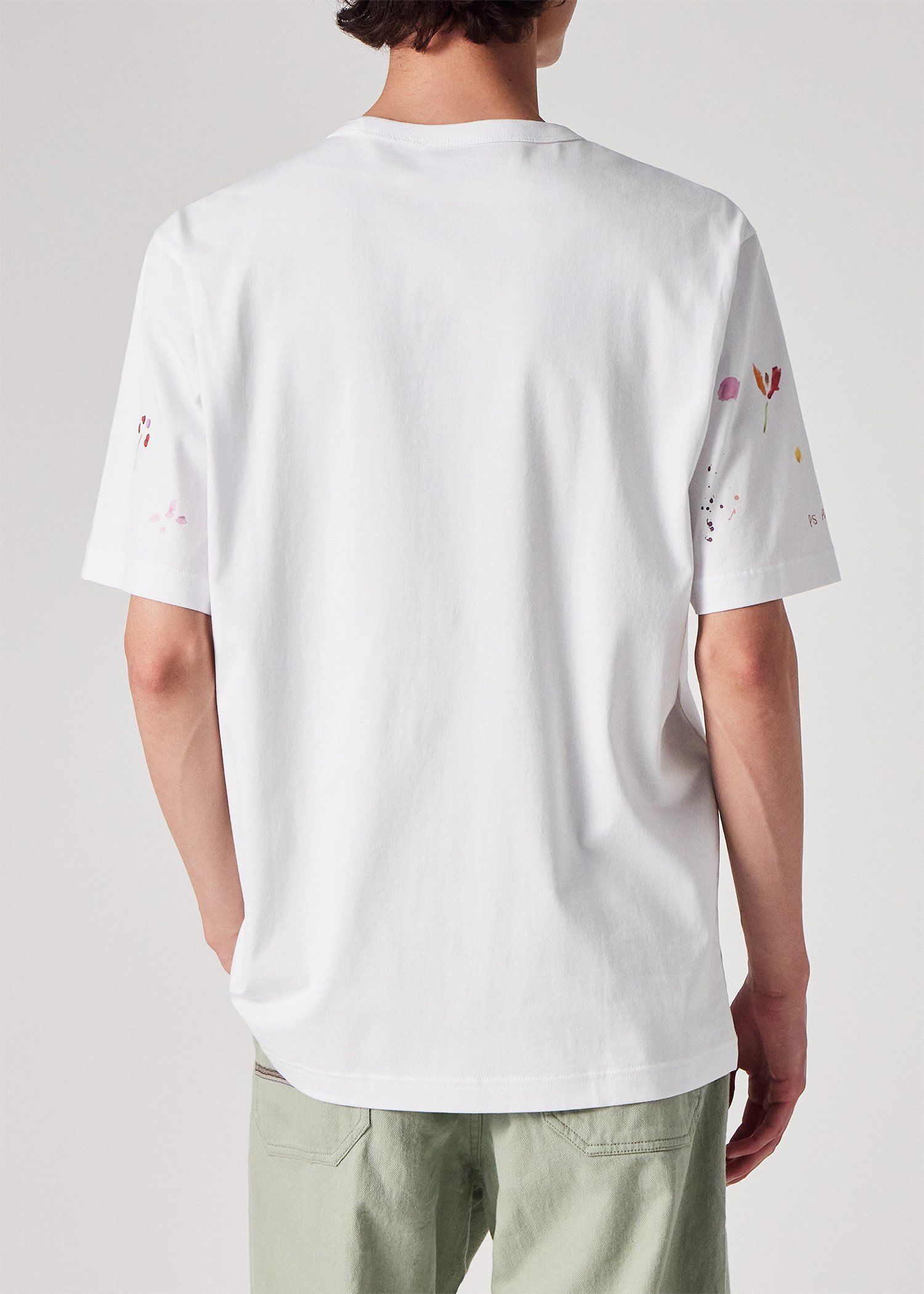"Watercolor Paint Floral" Tシャツ