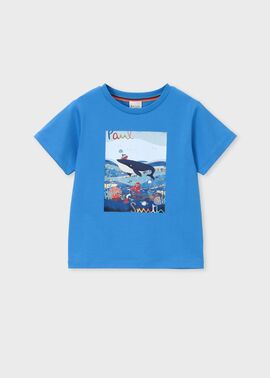 ジュニア オーシャン・シーサイド ポストカード Tシャツ