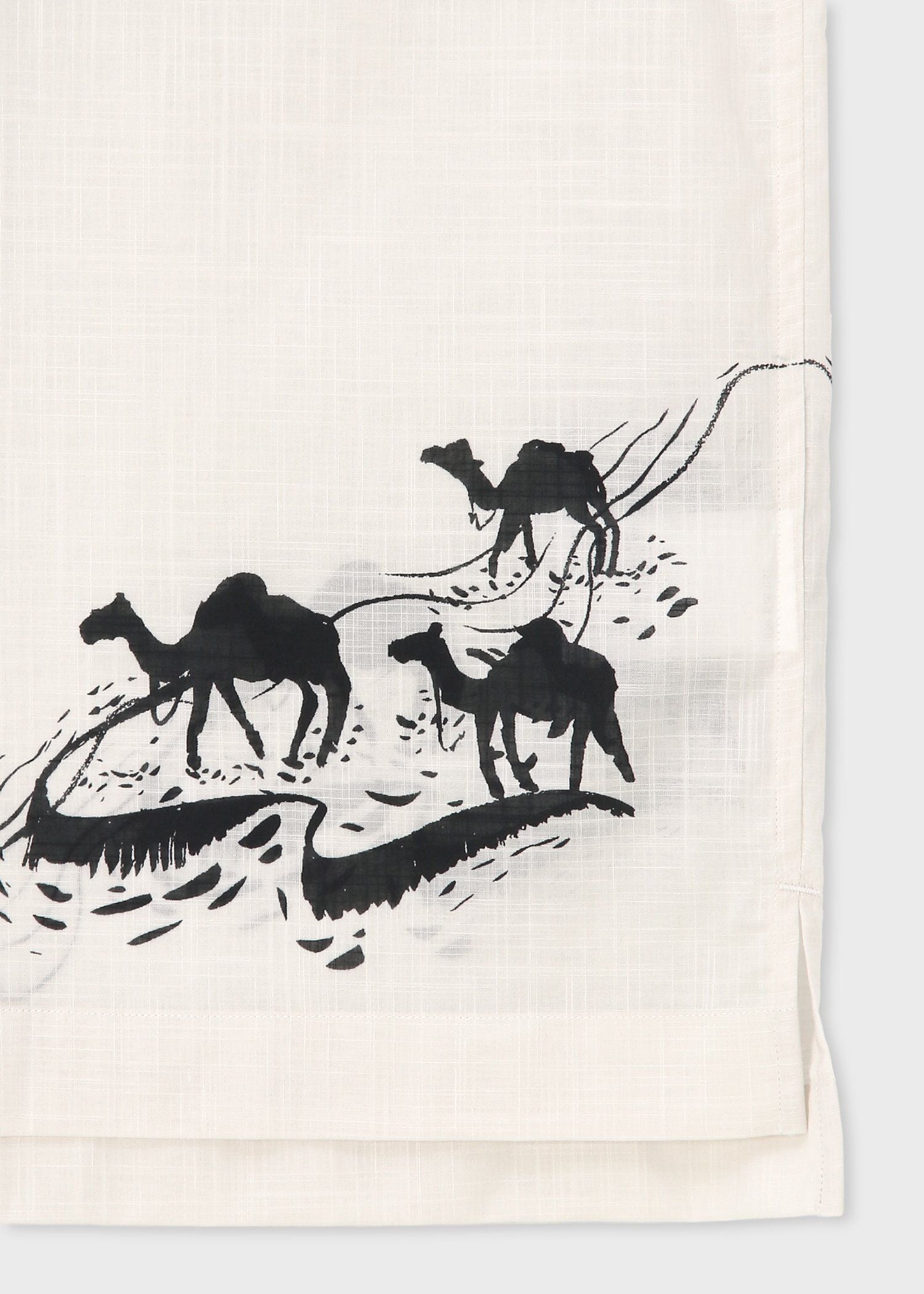 "Travels Toile" オープンカラーシャツ