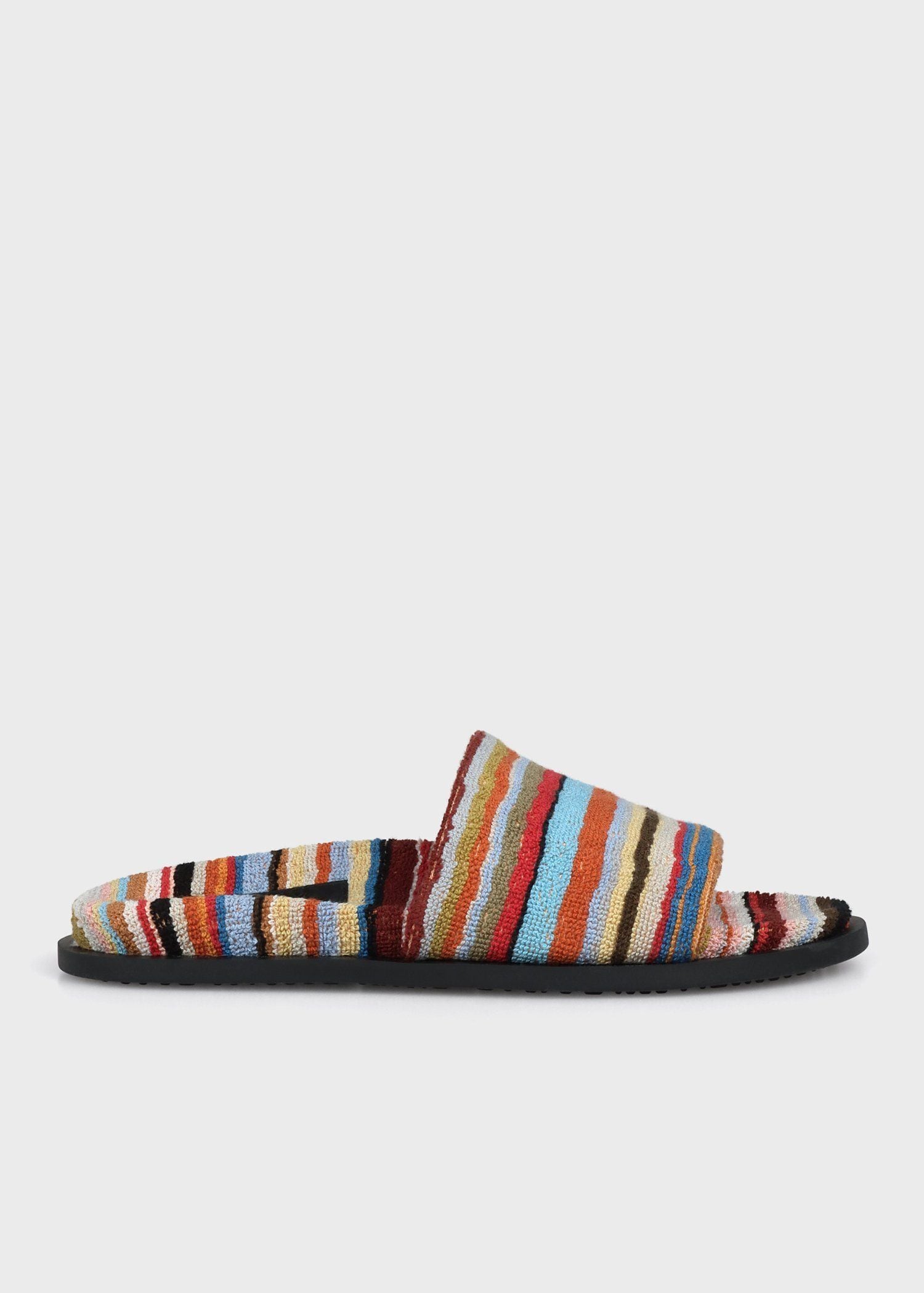 "Signature Stripe" サンダル