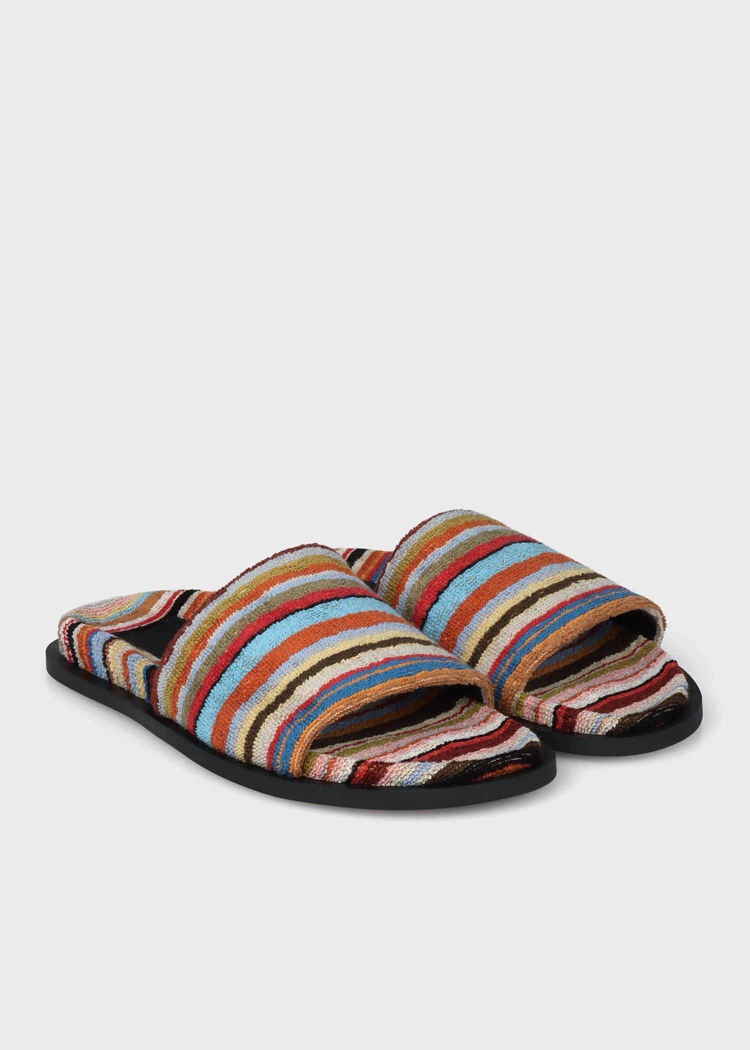 "Signature Stripe" サンダル