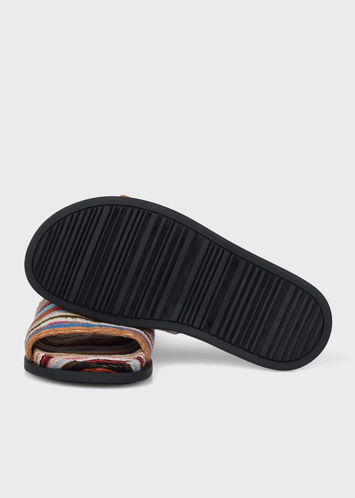 "Signature Stripe" サンダル