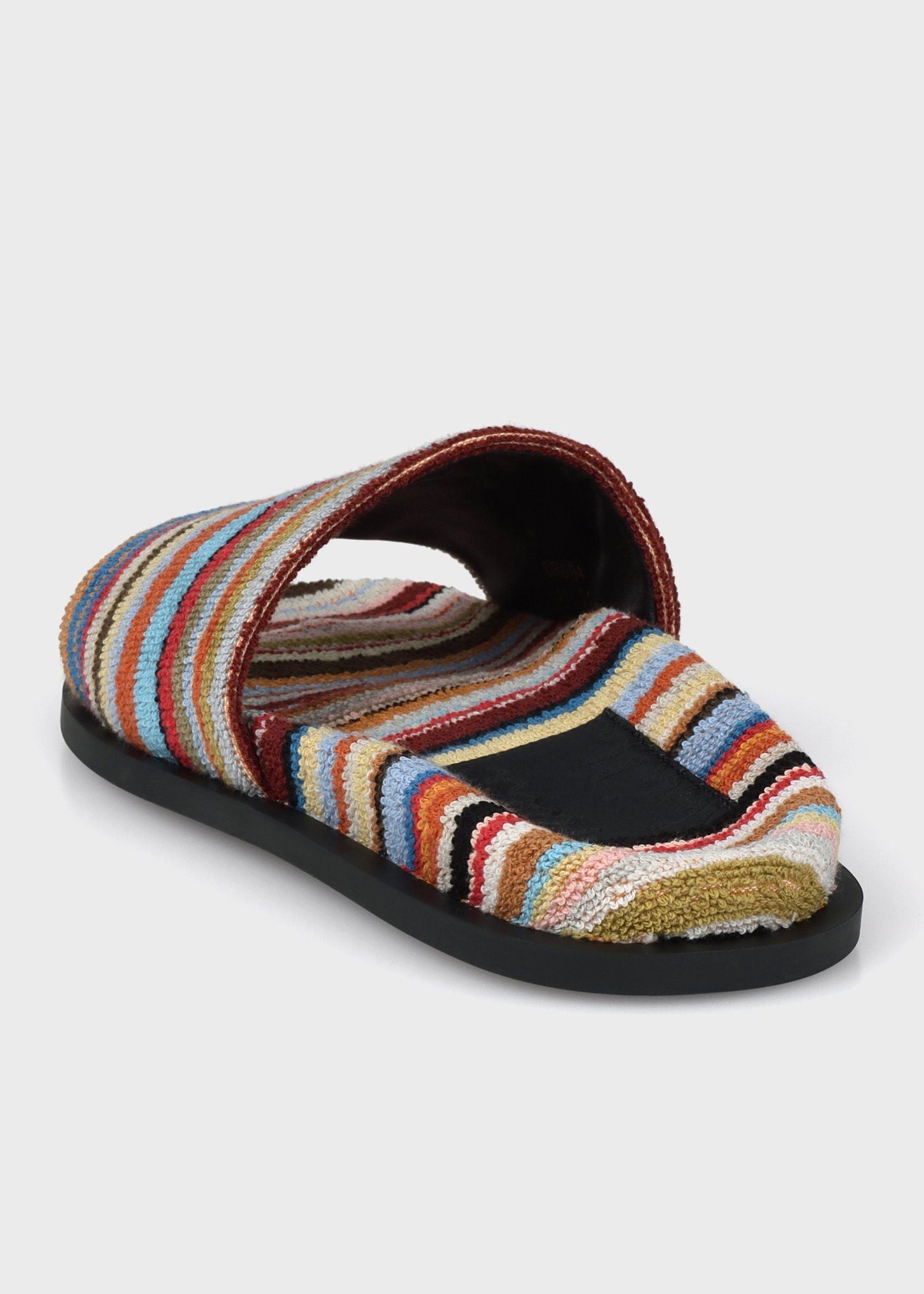"Signature Stripe" サンダル
