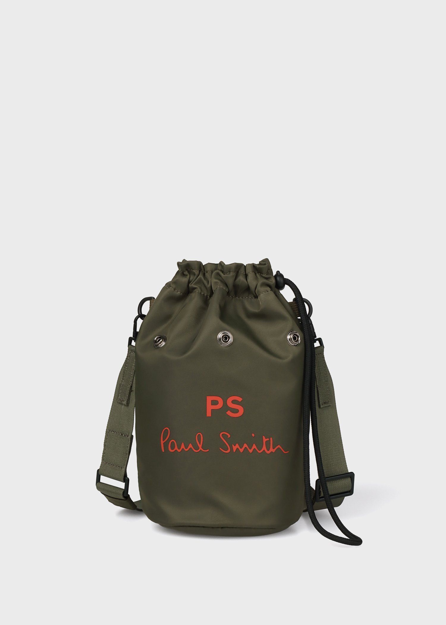 PSメッシュ ミニショルダーバッグ（カーキ） ｜ポール・スミス