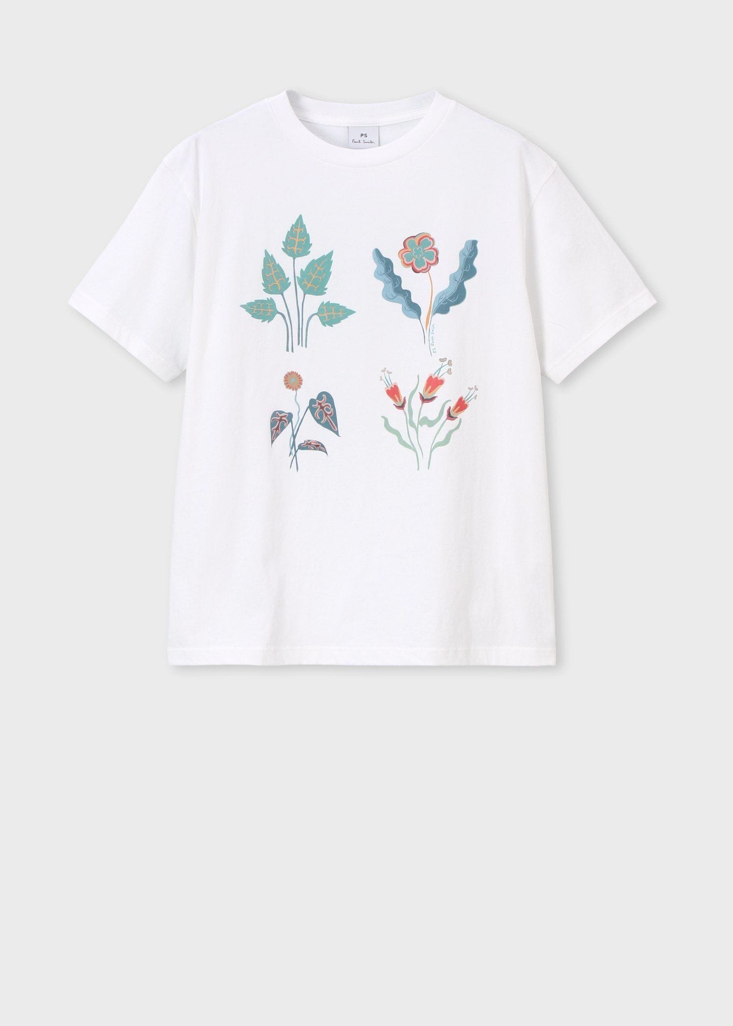 ウィメンズ "Botanical Art" 半袖Tシャツ
