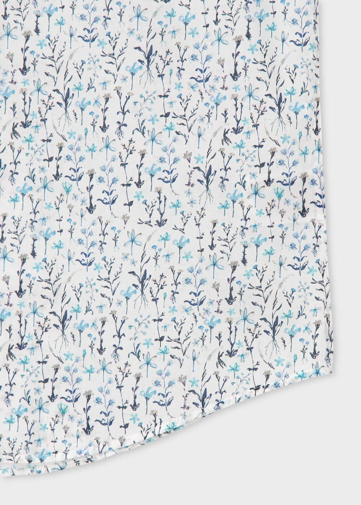 "Water Colour Floral" 半袖シャツ