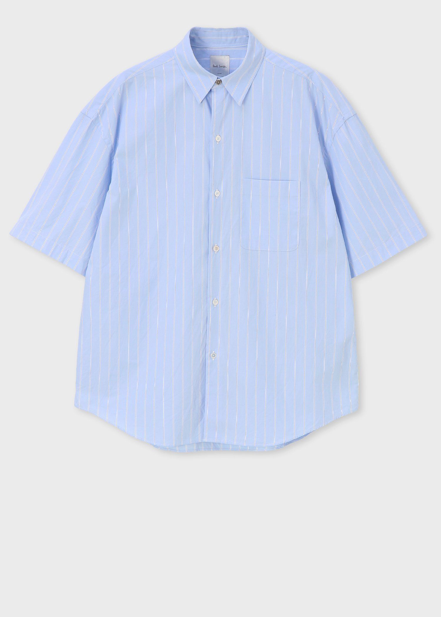 "Stripes" オーバーシルエット シャツ