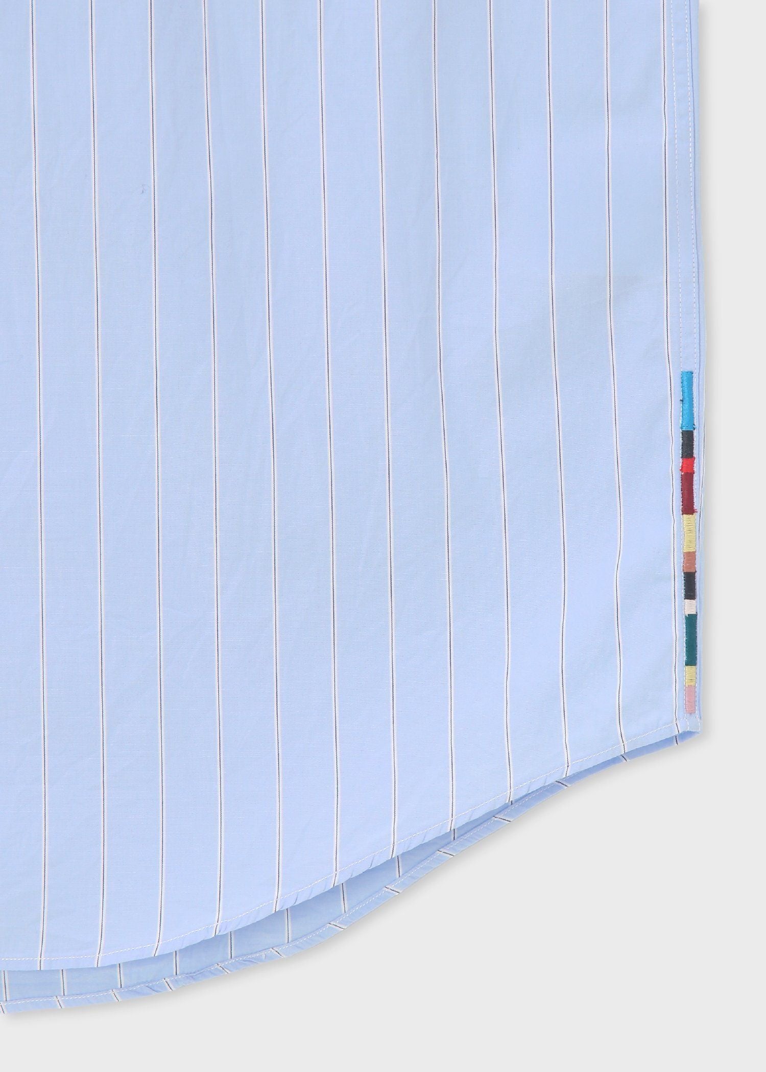 "Stripes" オーバーシルエット シャツ