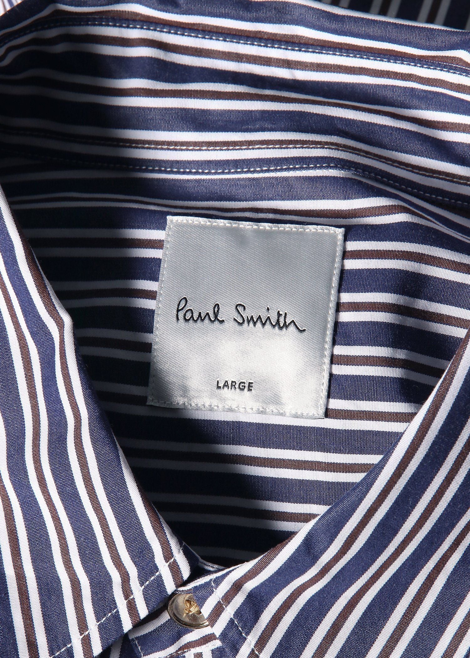 "Stripes" オーバーシルエット シャツ