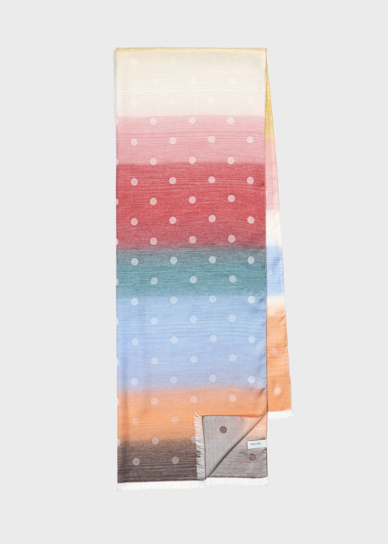 ウィメンズ グラデーション ポルカドット スカーフ 