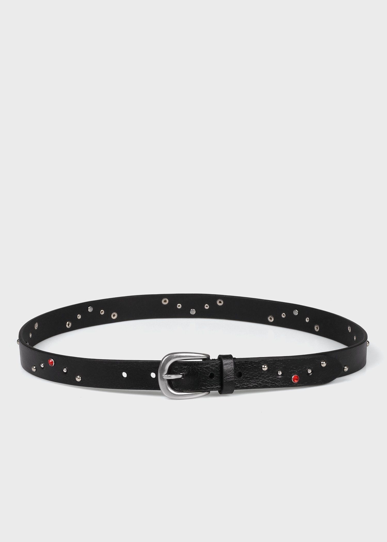 "Tumble Stud" レザーベルト