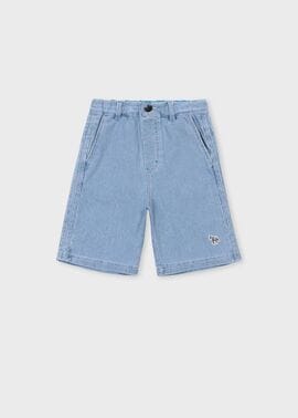 ボーイズ デニムジャージ ハーフパンツ