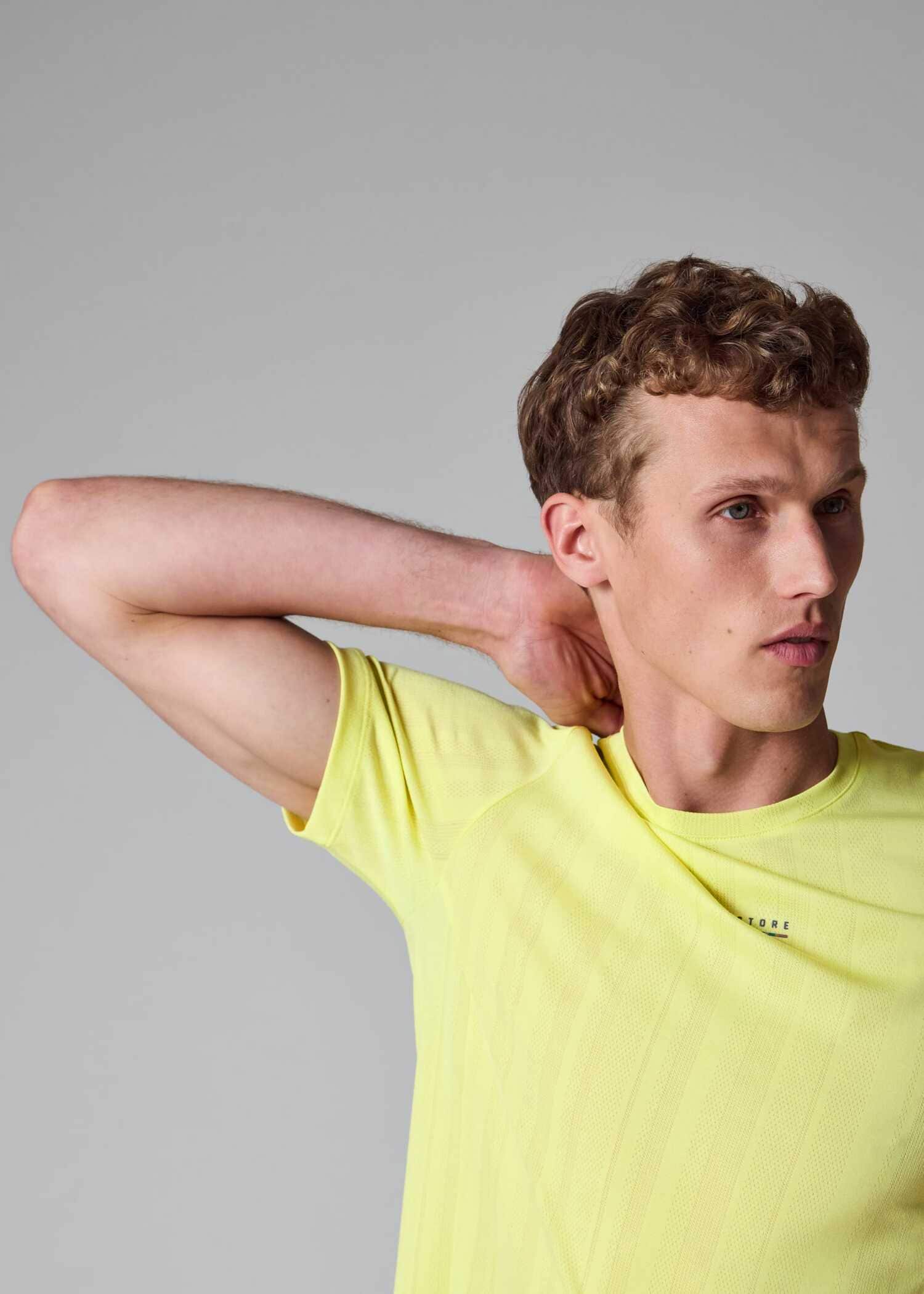 Paul Smith ＋ Castore ロゴグラフィック メッシュTシャツ