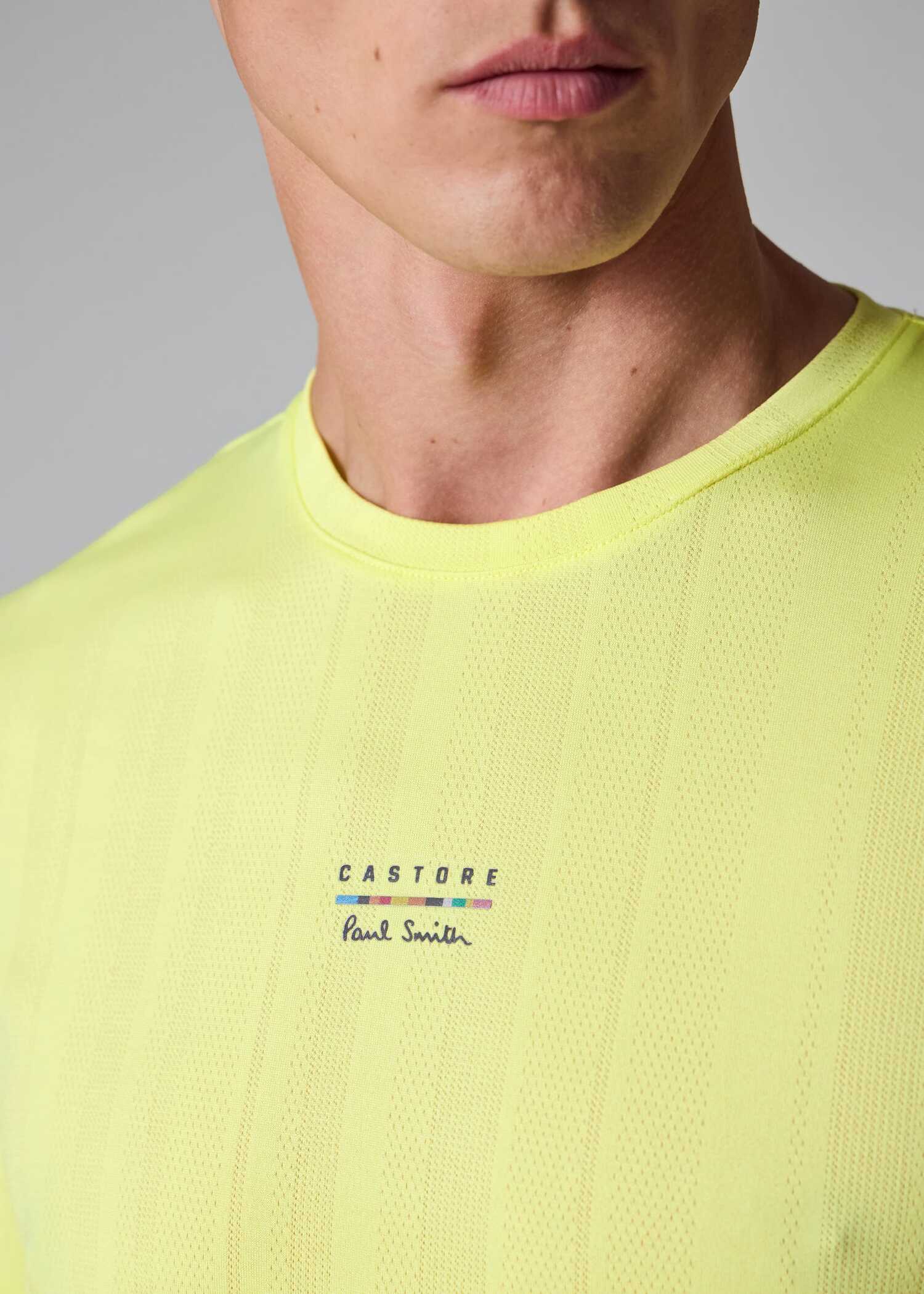 Paul Smith ＋ Castore ロゴグラフィック メッシュTシャツ