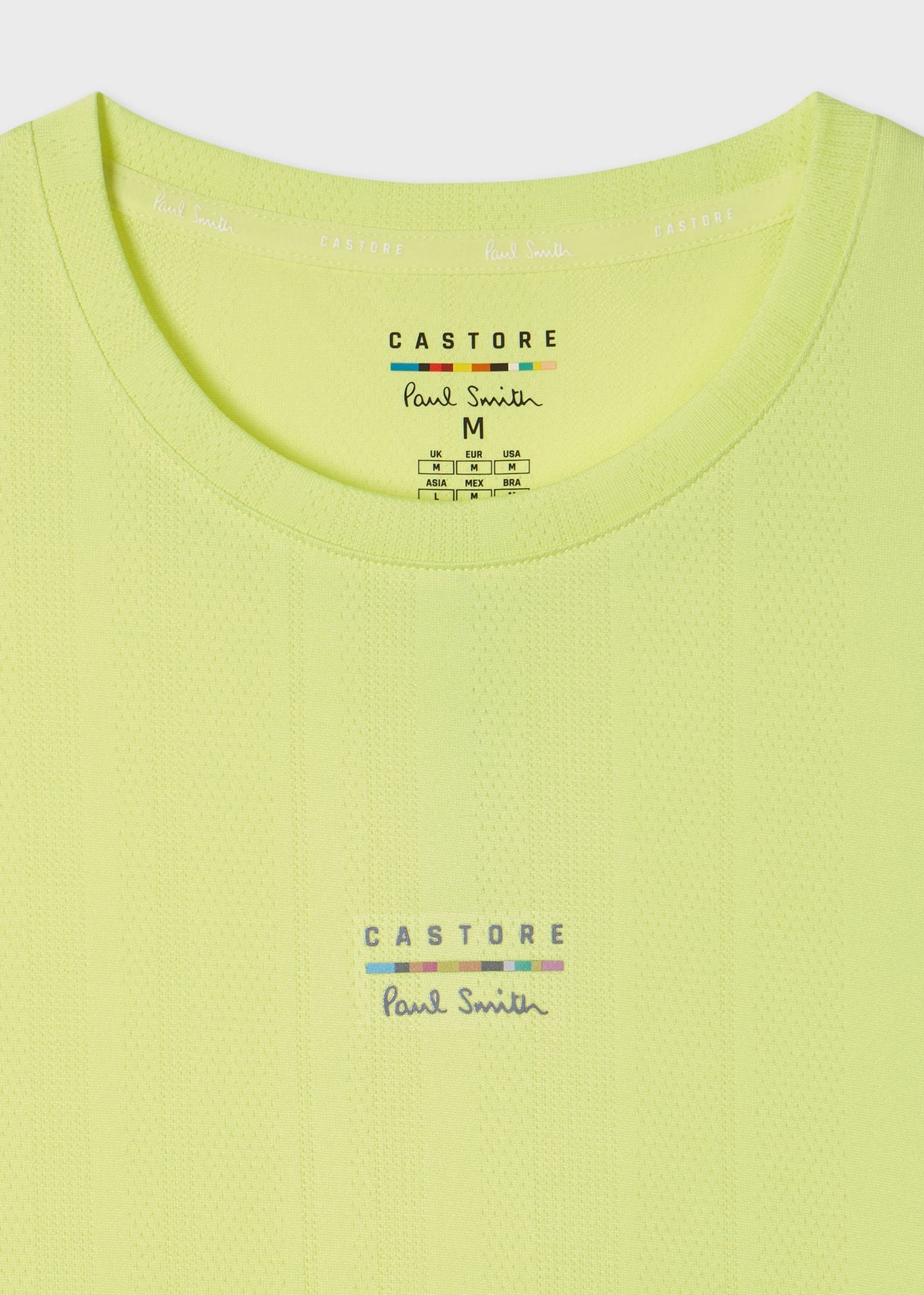Paul Smith ＋ Castore ロゴグラフィック メッシュTシャツ