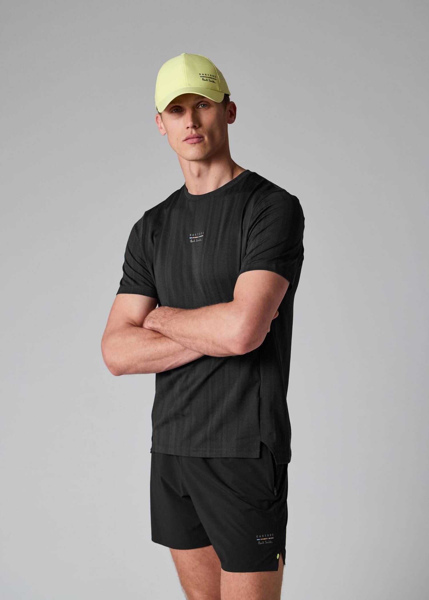 Paul Smith ＋ Castore ロゴグラフィック メッシュTシャツ