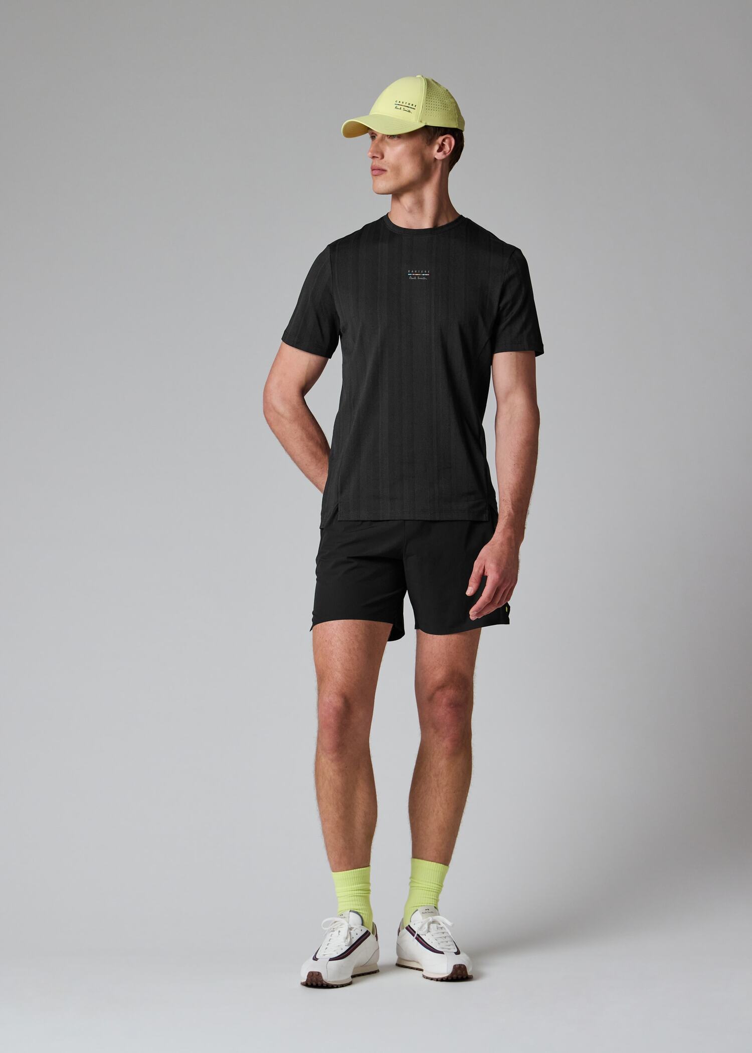 Paul Smith ＋ Castore ロゴグラフィック メッシュTシャツ