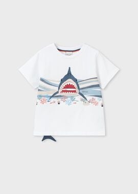 ボーイズ シャークギミック Tシャツ