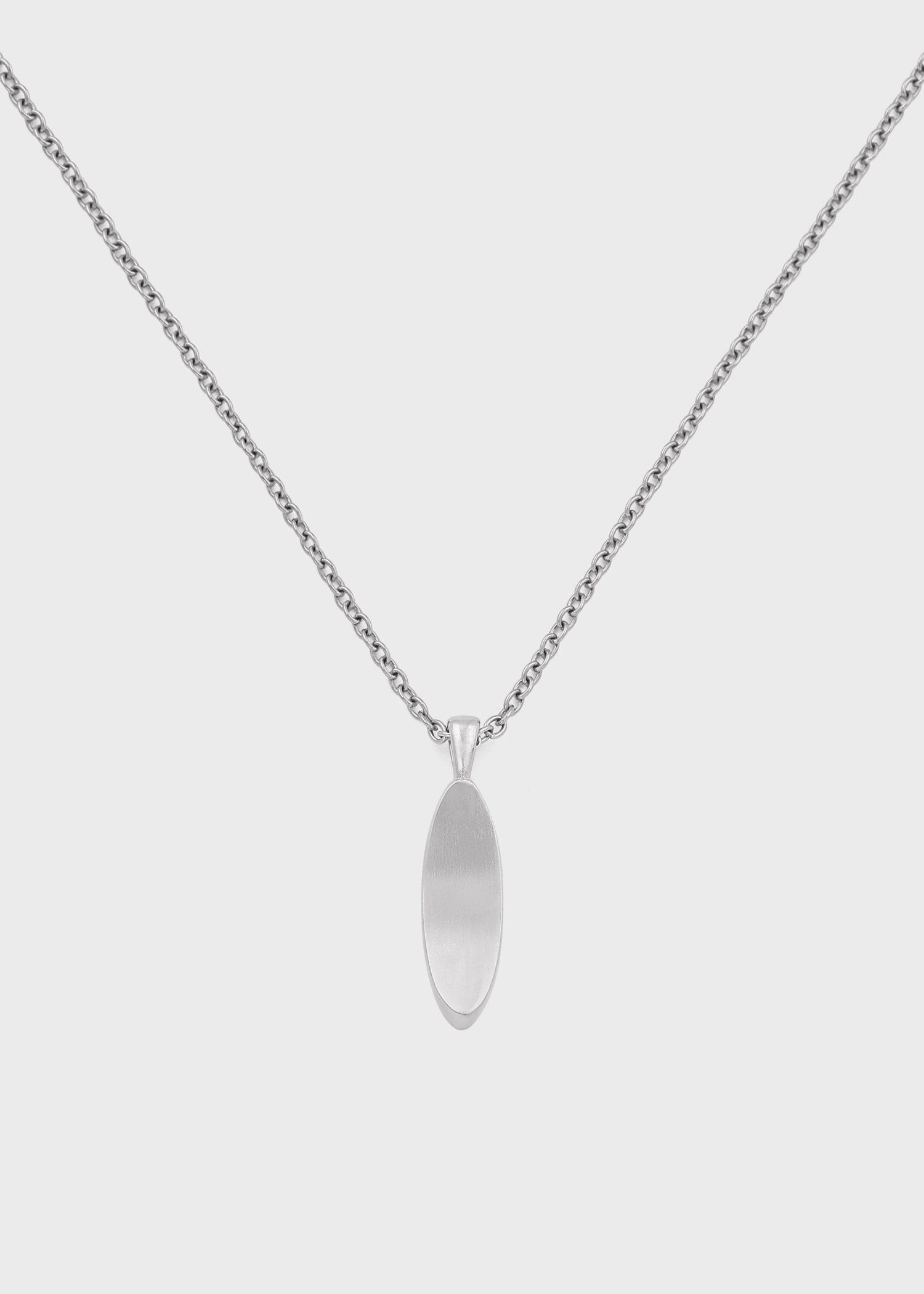 "Curved Oval" ネックレス