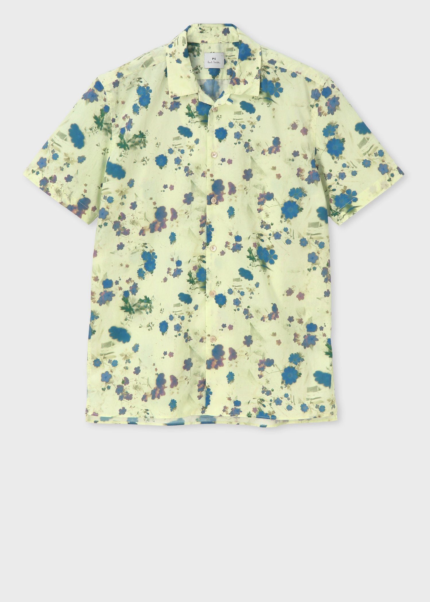 送料無料 ポールスミス 激レア 花柄 ゆるだぼ00s オープンカラー シャツ Faded Floral