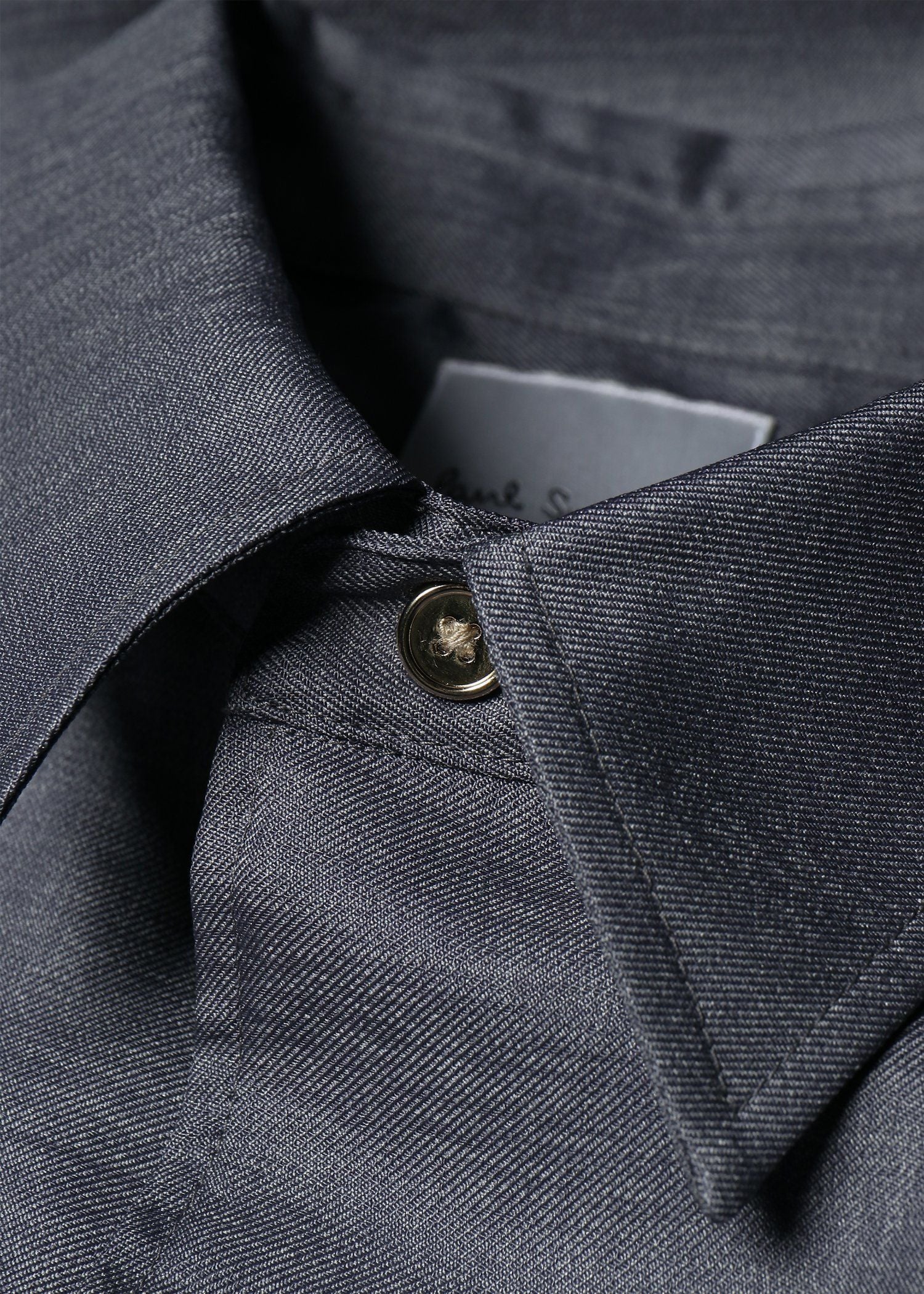 "Cropped Logo" ソリッド 半袖シャツ