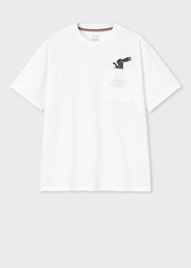 "Rabbit Pocket" 半袖Tシャツ