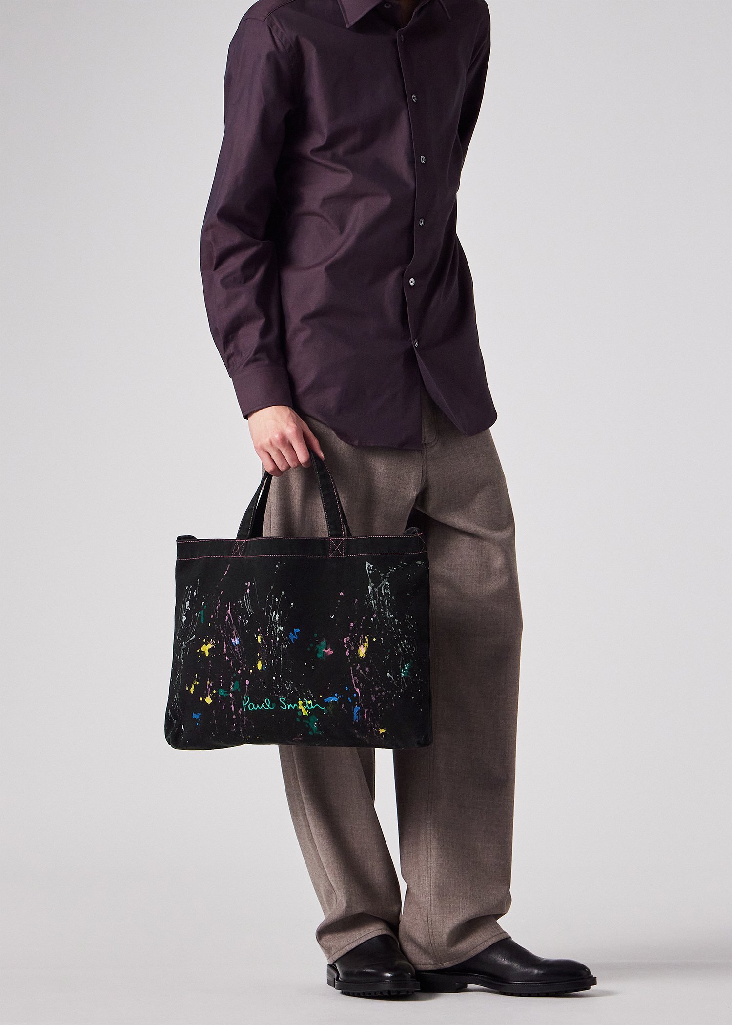 Paul Smith Logo スプラッシュペイント トートバッグ ｜ポール・スミス