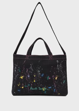 Paul Smith Logo スプラッシュペイント トートバッグ ｜ポール・スミス