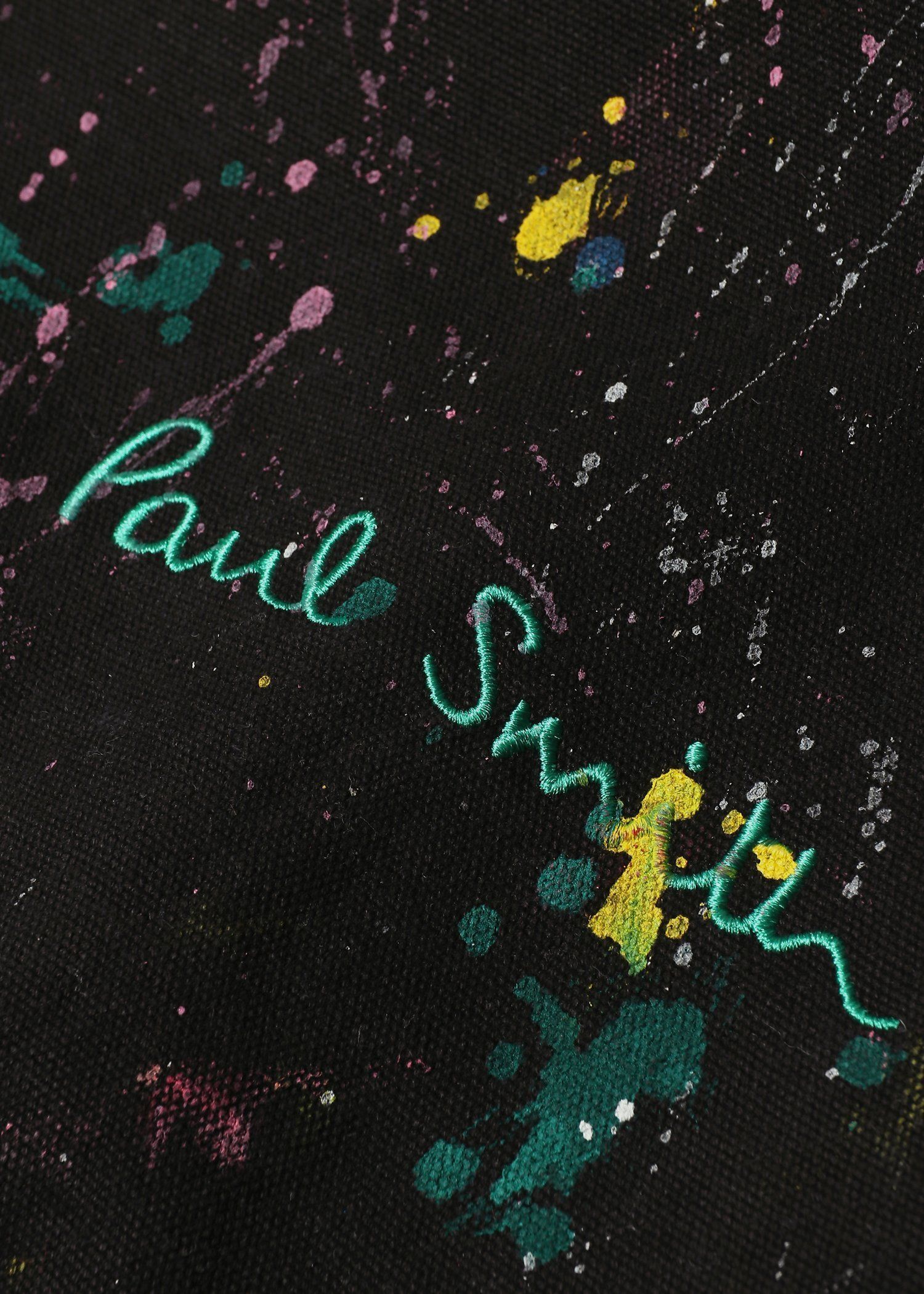 Paul Smith Logo スプラッシュペイント トートバッグ ｜ポール・スミス