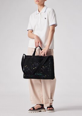 Paul Smith Logo スプラッシュペイント トートバッグ ｜ポール・スミス