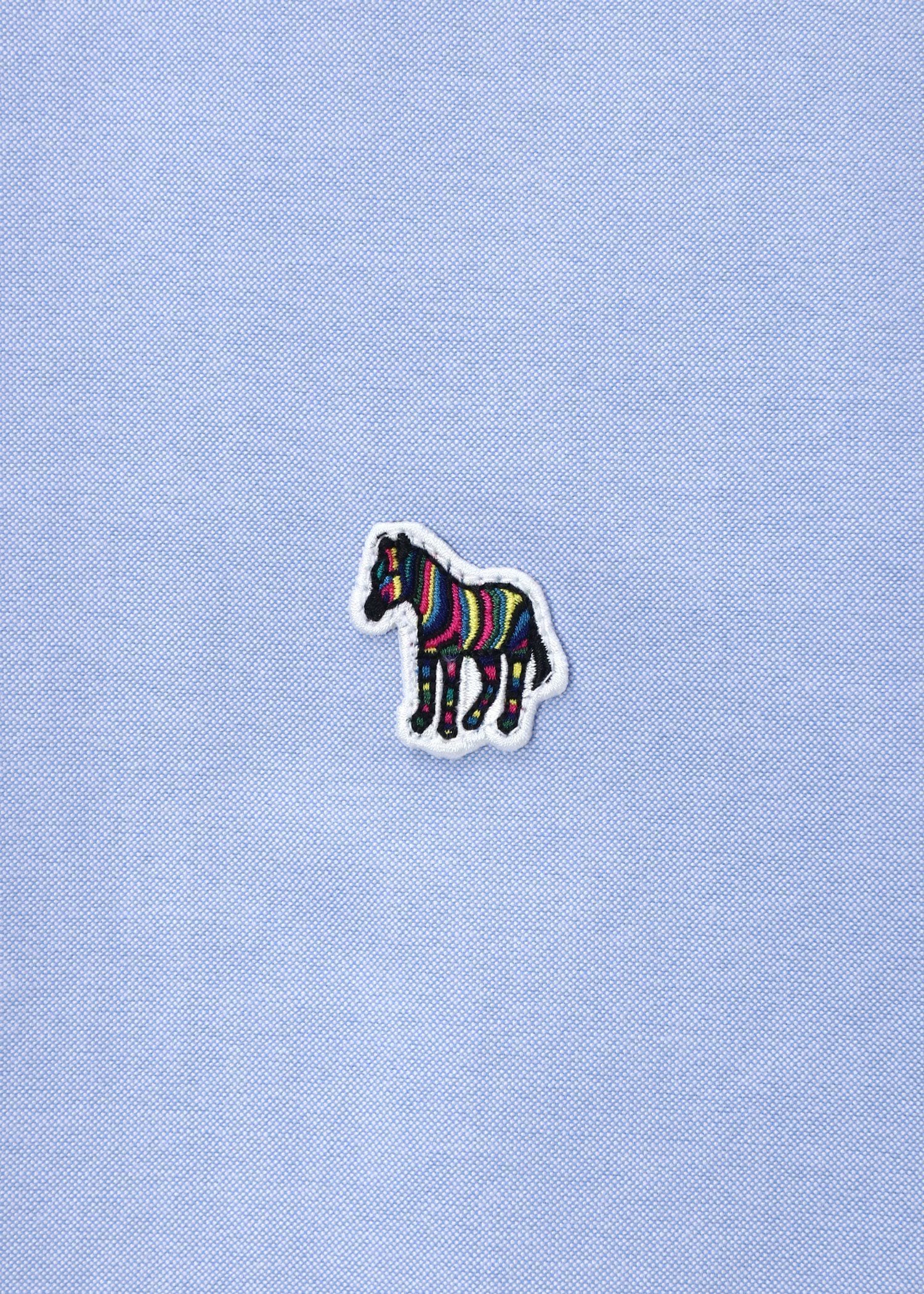 "Sports Stripe Zebra" ワンポイント 半袖シャツ