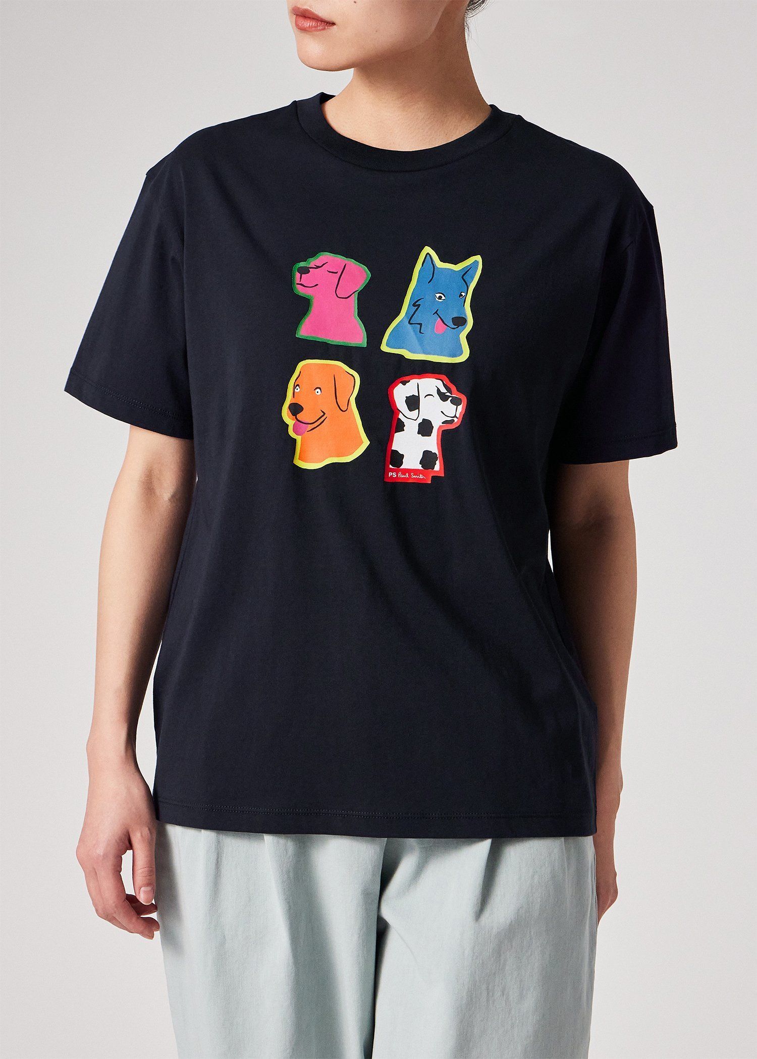 ウィメンズ "Pop Dogs" 半袖Tシャツ