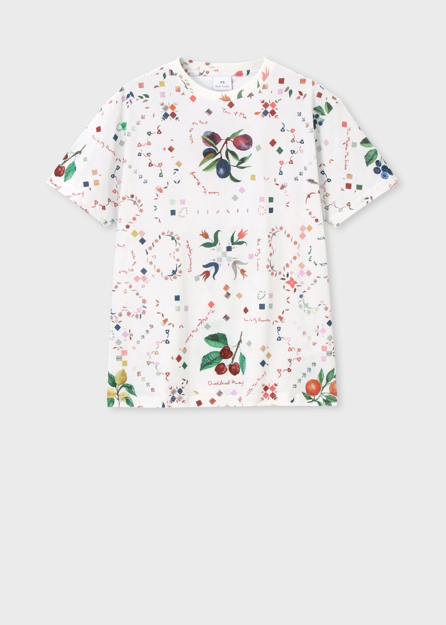 ウィメンズ "Keepsake" プリント Tシャツ