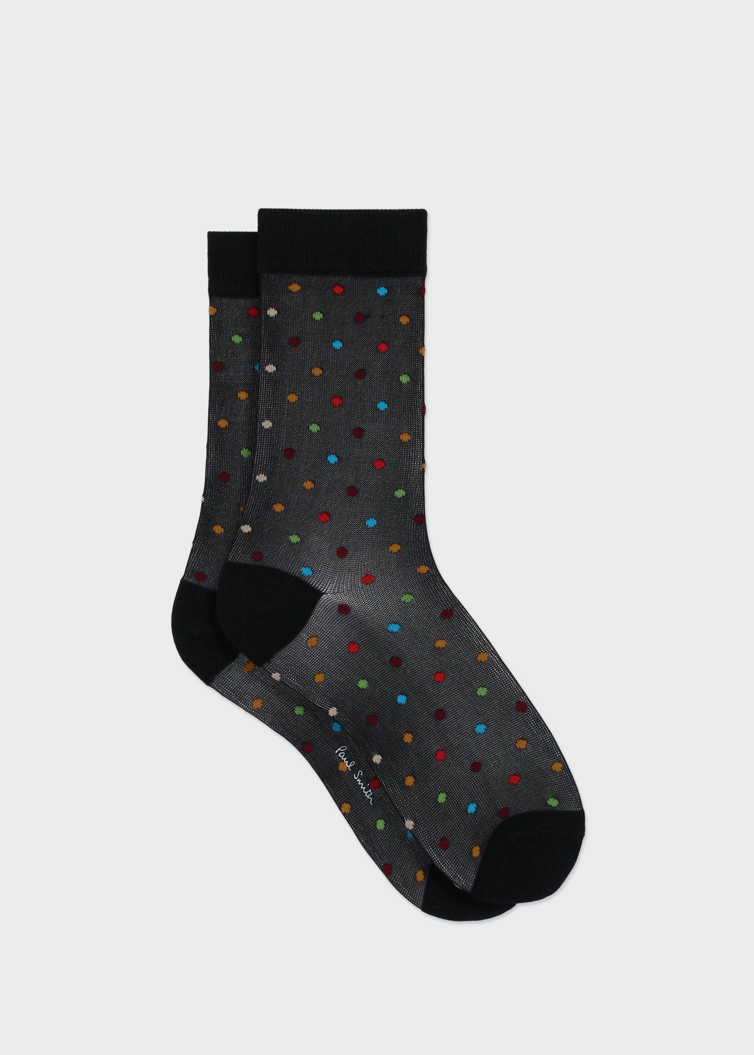 Paul Smith ポールスミス　黒スニーカー　サイズ40 マルチカラーライン ウィメンズ 