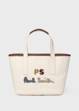 PSロゴエンブロイダリー ミニトートバッグ