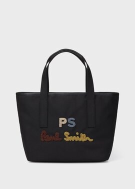 PSロゴエンブロイダリー ミニトートバッグ